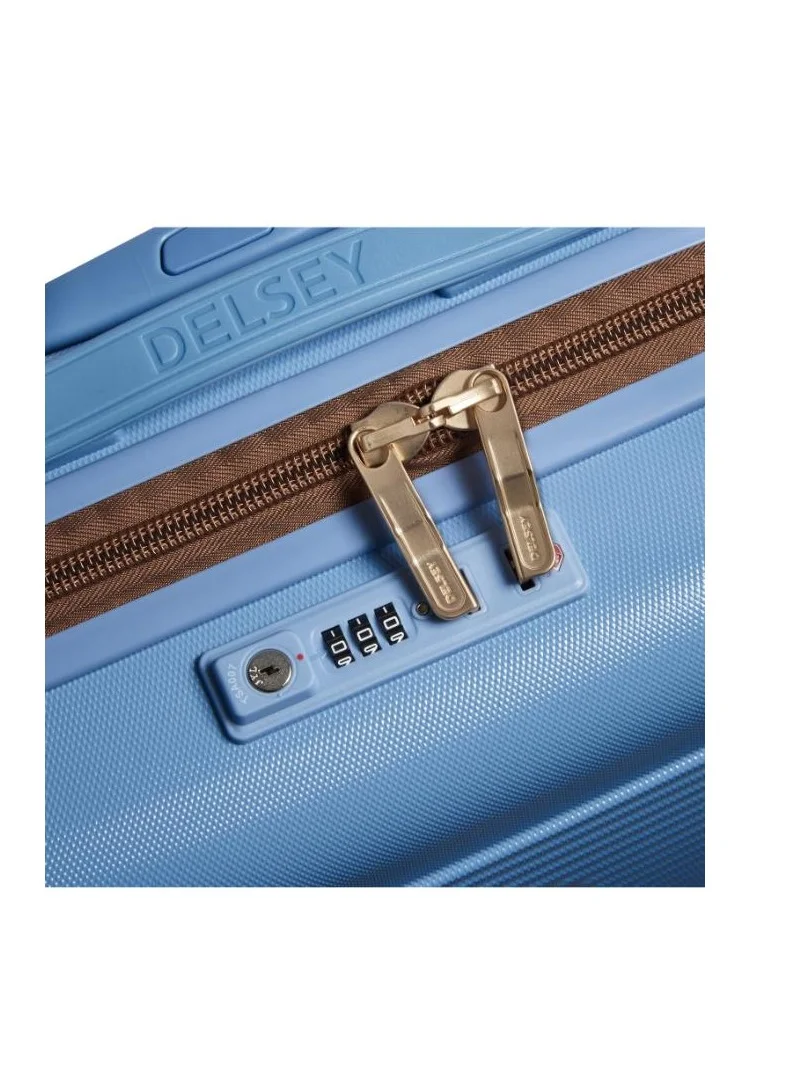 DELSEY Paris Freestyle 82 cm 4 Wheel Expandable  Check-in Suitcase Sky Blue