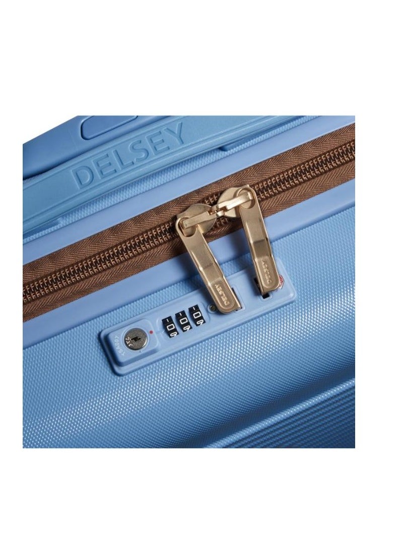 DELSEY Paris Freestyle 82 cm 4 Wheel Expandable  Check-in Suitcase Sky Blue  - Image 5