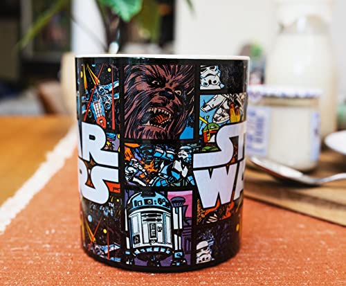 Star Wars Allover Comic Print Ceramic Mug | BPA-Free Coffee Cup For Espresso, Cocoa, Tea - Image 5
