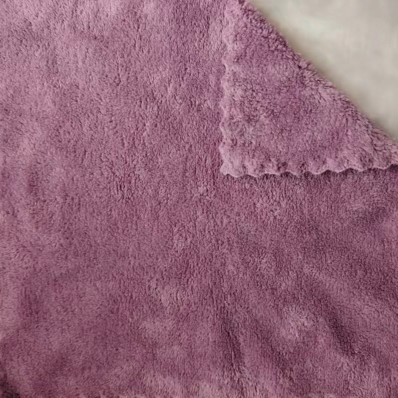 Thickened Coral Fleece Small Towel Children Wash Face Wipe Hand Absorbent Square Towel Cleaning Household Dishcloth Gift Towel - Image 1