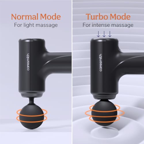 CARESMITH Charge Go Massage Gun | Body Massager for Pain Relief | Massage Gun for Back Leg & Full Body | 4 Specialized Heads For Full Body Pain Relief - Image 4