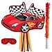 Suilung Race Car Piata Supplies Racing Party Decorations Cars Piata with Blindfold Bat 166 x 124 x 33 Racecar Favor for Race Fans Birthday Party Game Supplies - Image 3