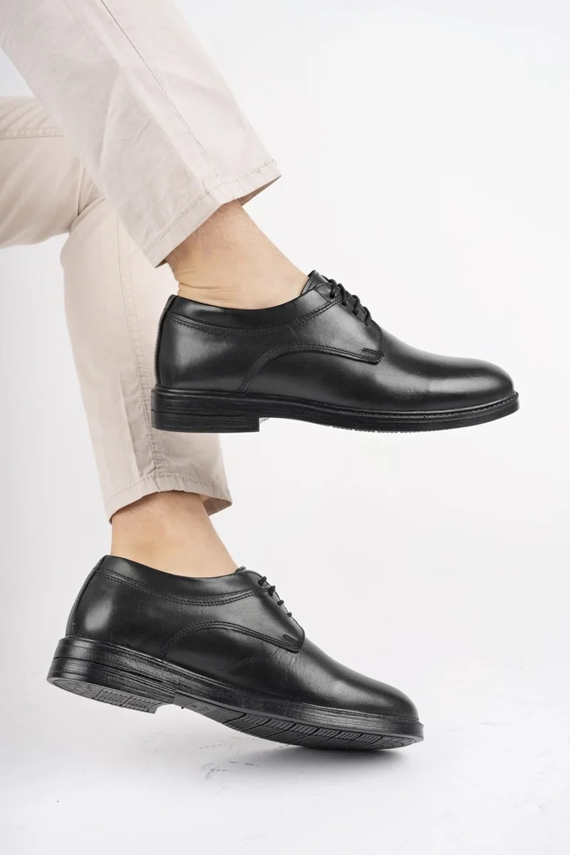 muggo Zaha Guaranteed Men's Daily Classic Leather Winter Casual Shoes