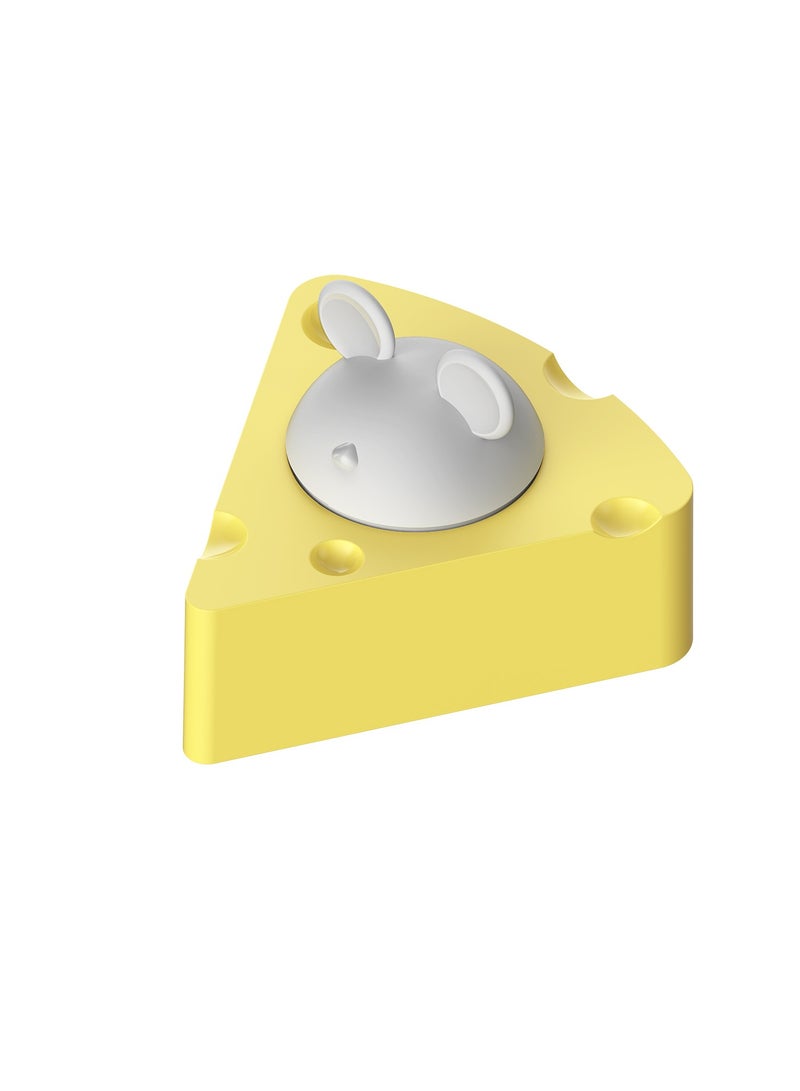 HAPPY PUSS Rotating catnip balls for cats ,  herbal candy mint balls, safe Interactive pet toys cheese shape. - Image 5