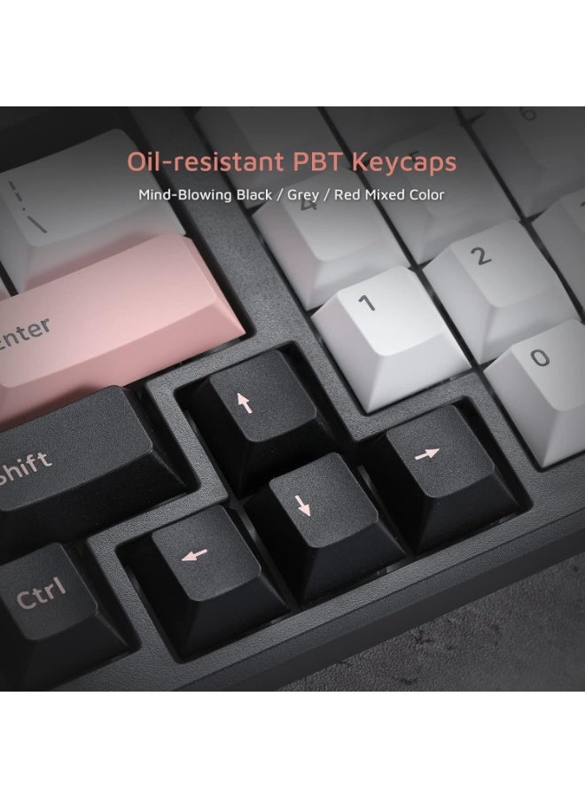 FL ESPORTS FL980 96%  RGB Gaming Mechanical Keyboard  Hot Swappable Kailh Box Red Switch - Programmable, Durable PBT Keycaps - Image 3