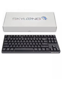 SKYLOONG GK87 RGB Mechanical Gaming Keyboard - Red Switch (Silent & Linear) - Hot Swappable - Detchable Braided USB C Cable - Full RGB With Software  - Image 3