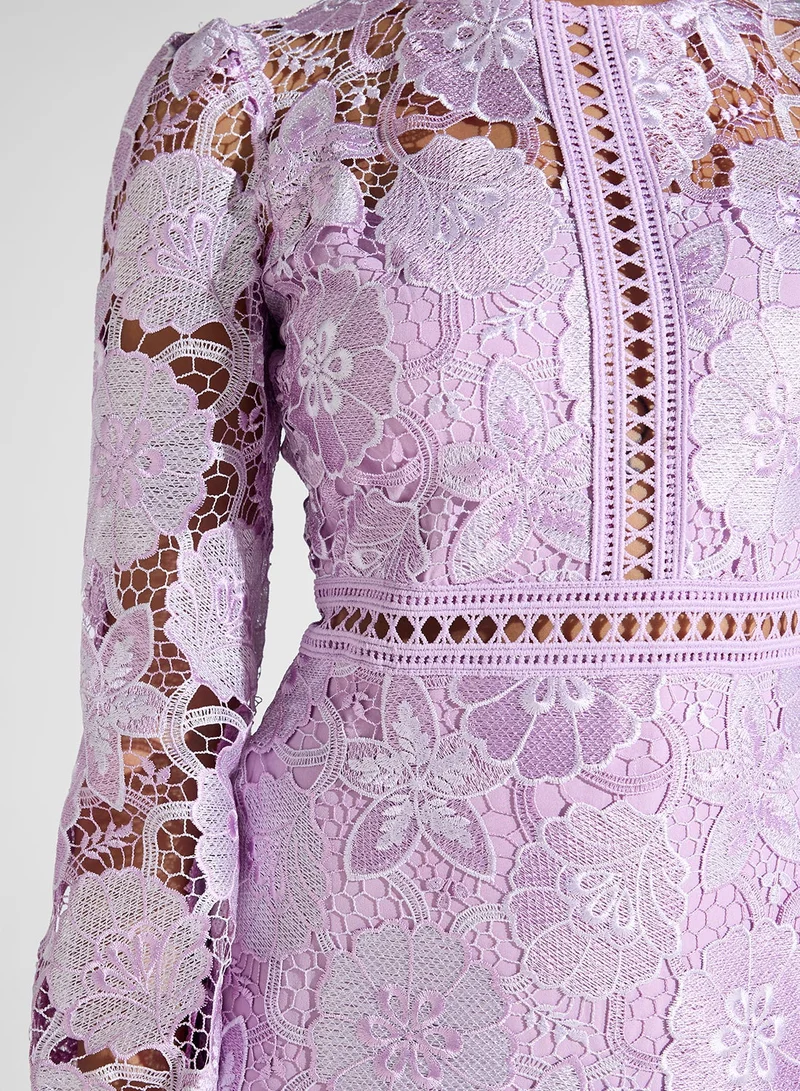 Just Me Lace Mini Dress