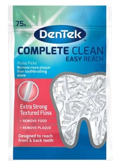 Dentek Dentek Complete Clean Dental Flossers Pack 40 pieces  - Image 1