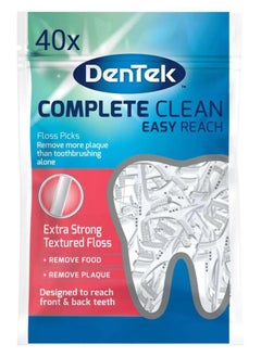 Dentek Dentek Complete Clean Dental Flossers Pack 40 pieces  - Image 2