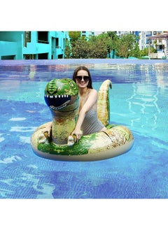 FindUWill 62 Dinosaur Pool Floats Inflatable Pool Floaties Swimming Rings Tube Pool Float Summer Beach Toys For Adults And Kids  - Image 3