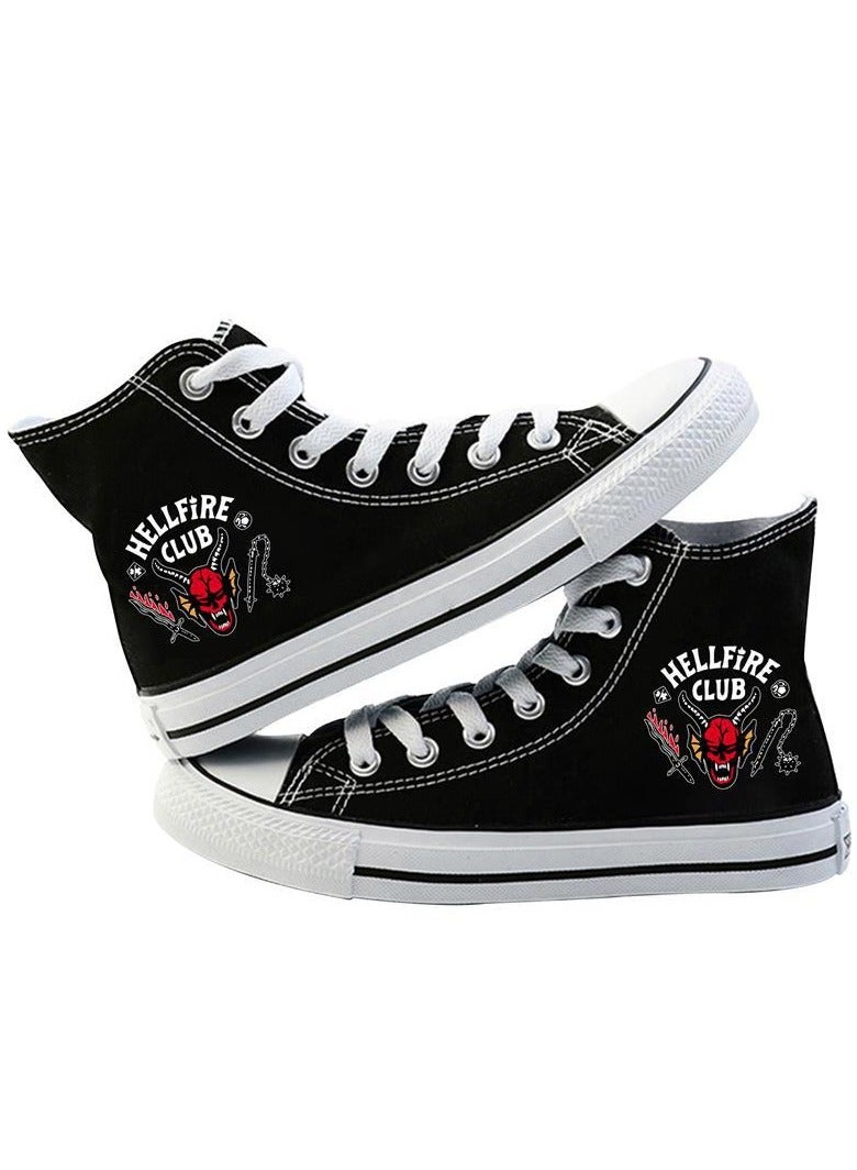 Unisex Top Canvas Shoes – Stylish Couple Sneakers for Casual & Cosplay - Image 1