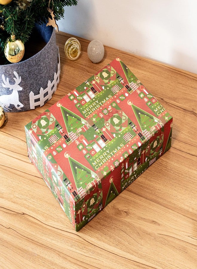 Mefleet 14x10x4 Large Gift Boxes with Lids 10 Pack Extra Deep Clothes Shirt Robe Sweater Box for Christmas Presents, Holidays, Birthday Gift Wrapping White - Image 4