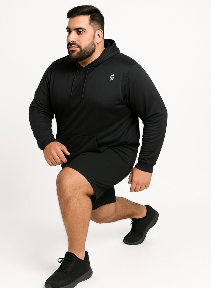 Moveletix Summer Plus size Men's Hoodie Lightweight Gym Activewear  - Image 3