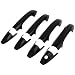 HEROFFIX 1 Set Car Door Handle Cover for Honda CRV CRV 20072011 Outside Gloss Black ABS - Image 2