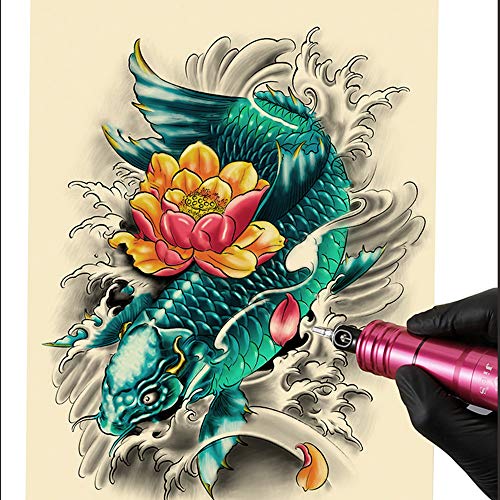 CBLUO Practice Skin Blank Tattoo Skin Practice Fake Double Sides Tattooing and Microblading Eyebrow Rubber Practice Skin For Tattoo Supplies Tattoo Kit Beginners and Experienced Tattoo Artists 12 Pack - Image 2