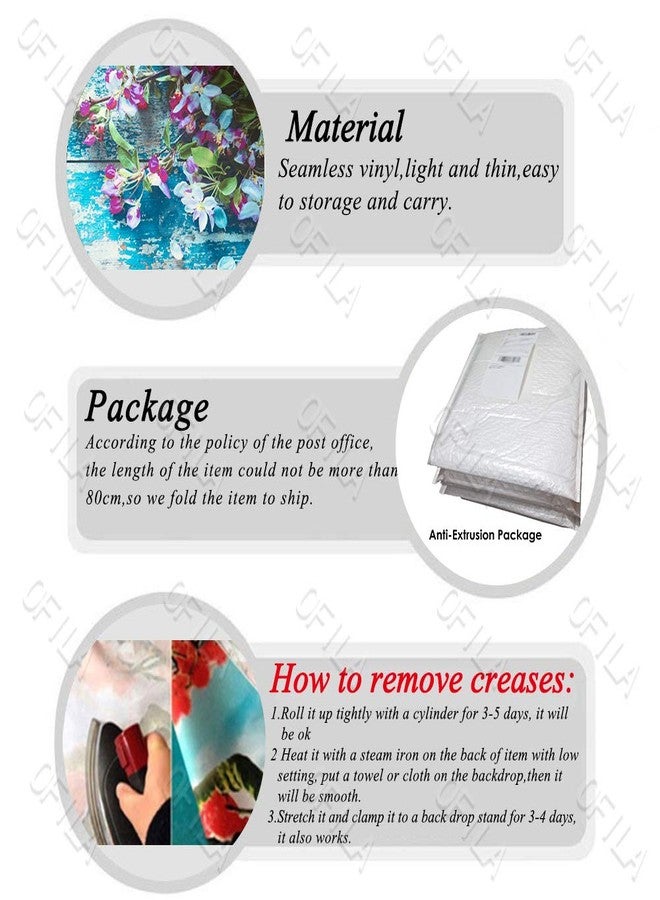 خلفية تصوير فوتوغرافي من OFILA Love، مقاس 3×5 قدم، مثالية لعيد الحب، مزينة بتلات زهور رومانسية، مناسبة لحفلات الذكرى السنوية، وخلفيات فيديو. - Image 5