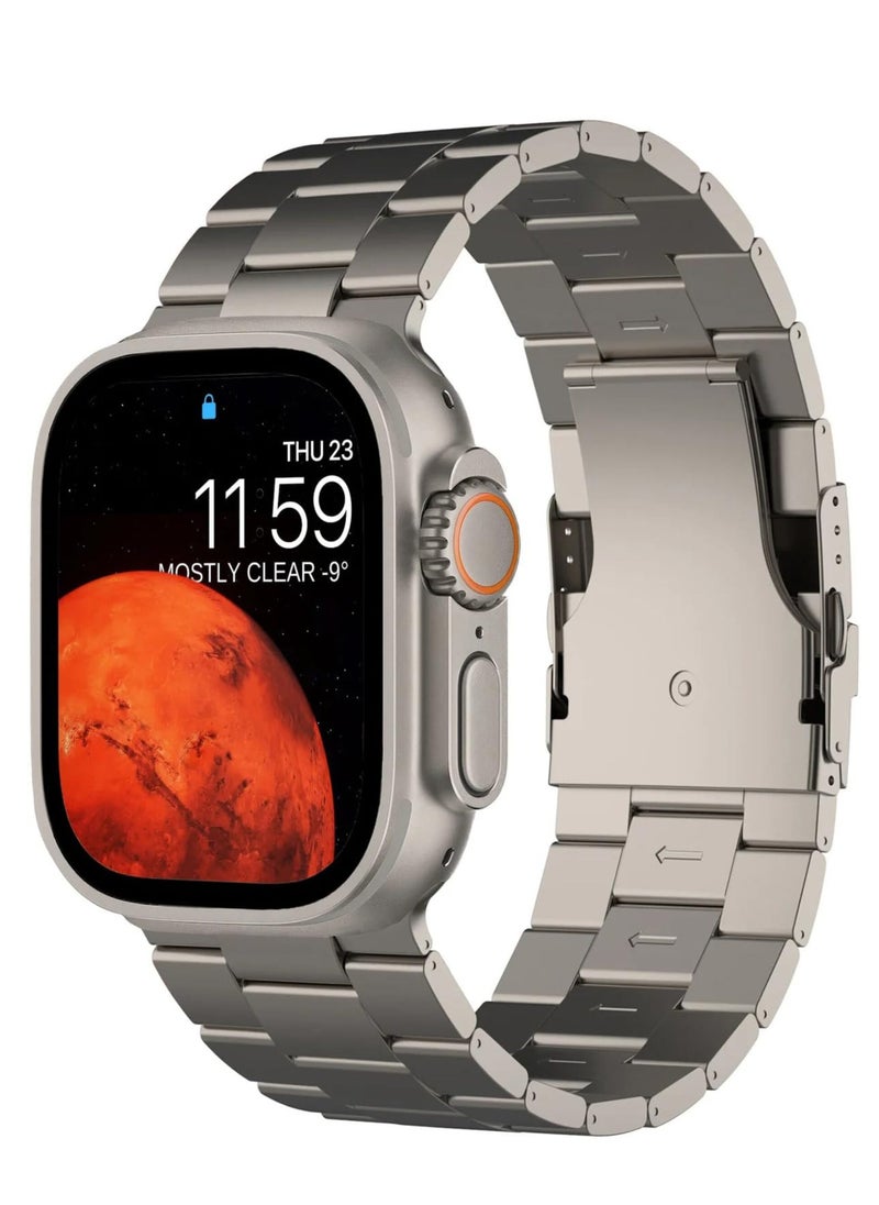 FereFit - Smart Watch WS X90 MAX , 7 IN 1 With Health Fitness Tracker Sport Watch , 7 addition Replacement Band 49MM - Image 1