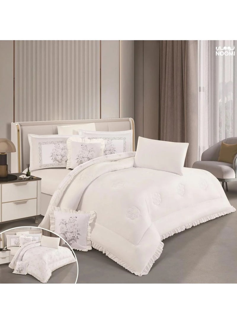 Crown Plain double-sided double-sided bed sheet, 4 pieces, size 140 x 200 cm - Image 1