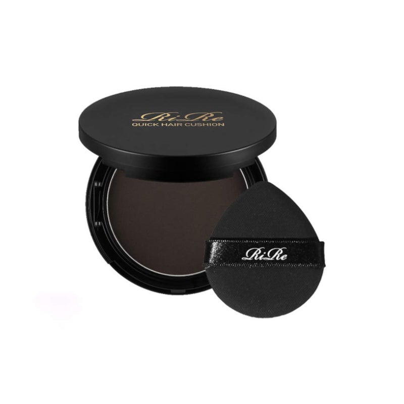 RiRe Quick Hair Instant Touchup Cushion 14g  049 oz Cover Grey Hair Portable Size Natural Brown