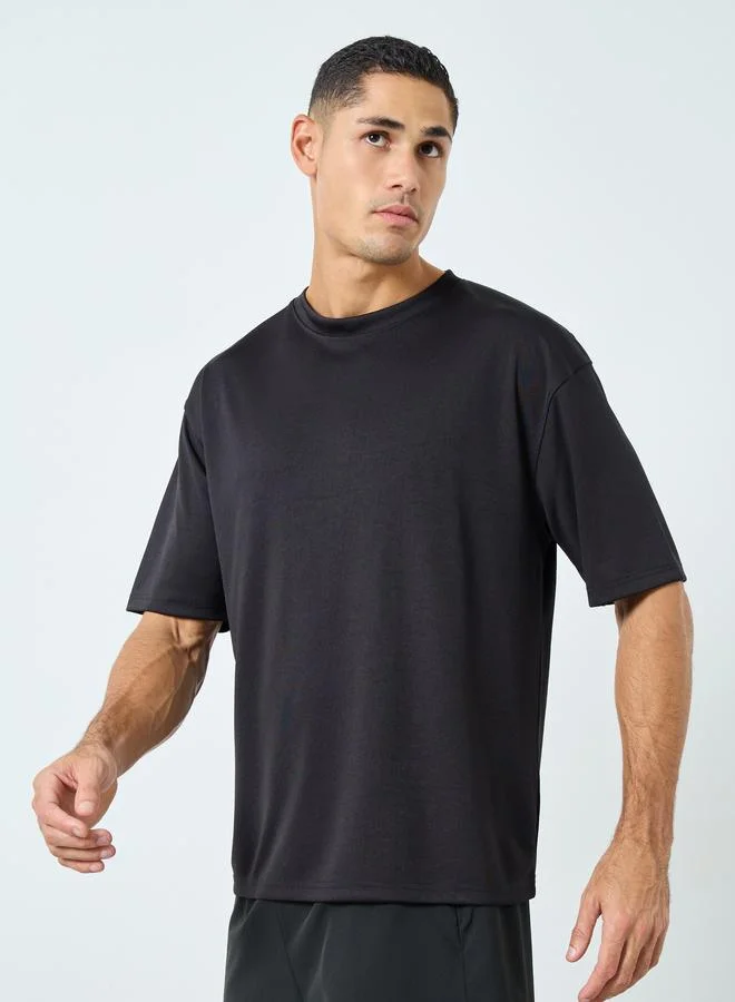 Styli Active Men Sport Athleisure Oversized T-Shirt