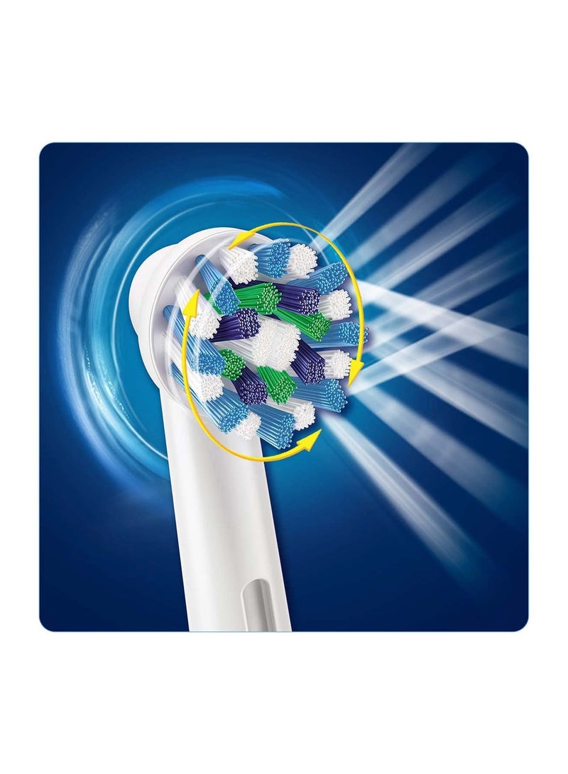 Joudi Cross Action Replacement Brush Heads EB50 - Pack Of 4 - Image 1