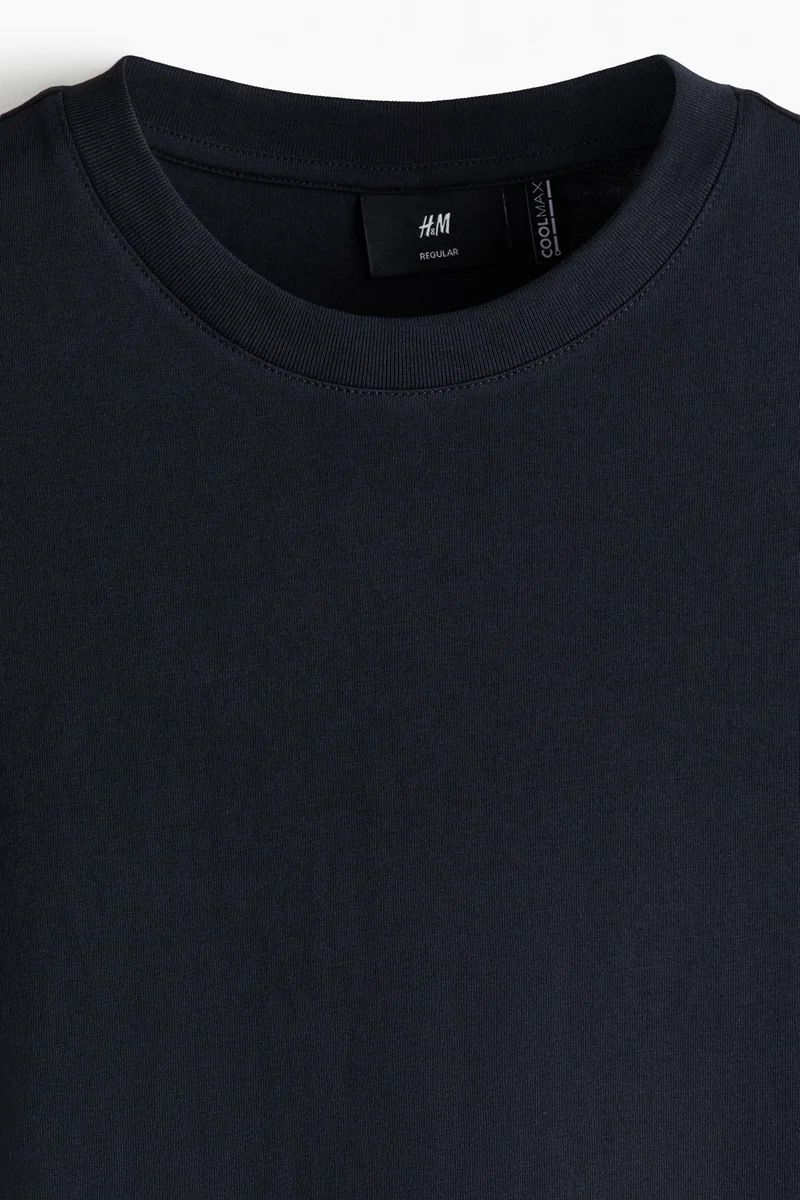 H&M  COOLMAX® Regular Fit T-shirt for Men | Best Price UAE