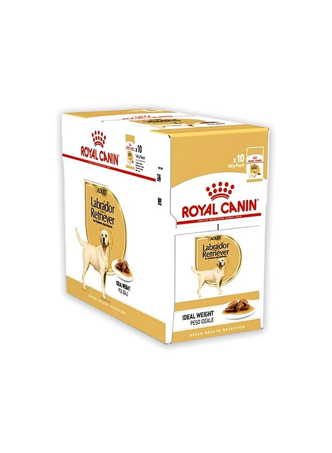 رويال كانين طعام رطب لابرادور ريتريفر - 140 جم (عبوة من 10 قطع) - Image 1
