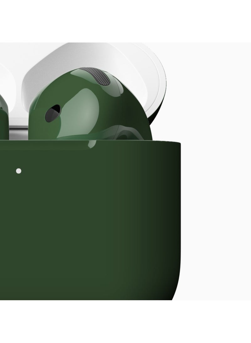 Craft MERLIN CRAFT CUSTOMIZED APPLE AIRPODS 4 ANC GREEN GLOSSY - Image 2