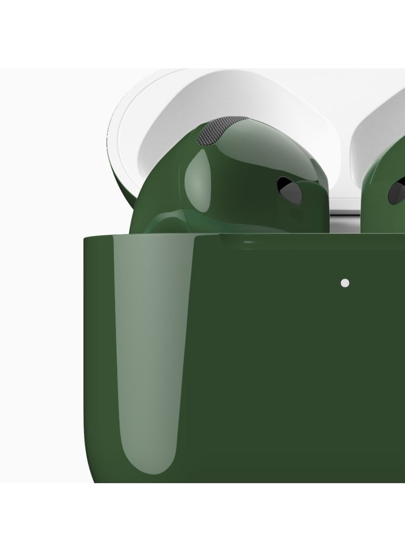 Craft MERLIN CRAFT CUSTOMIZED APPLE AIRPODS 4 ANC GREEN GLOSSY - Image 3