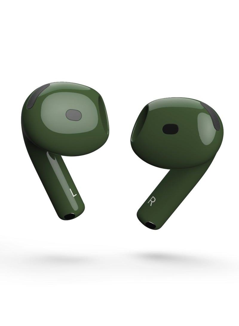 Craft MERLIN CRAFT CUSTOMIZED APPLE AIRPODS 4 ANC GREEN GLOSSY - Image 4