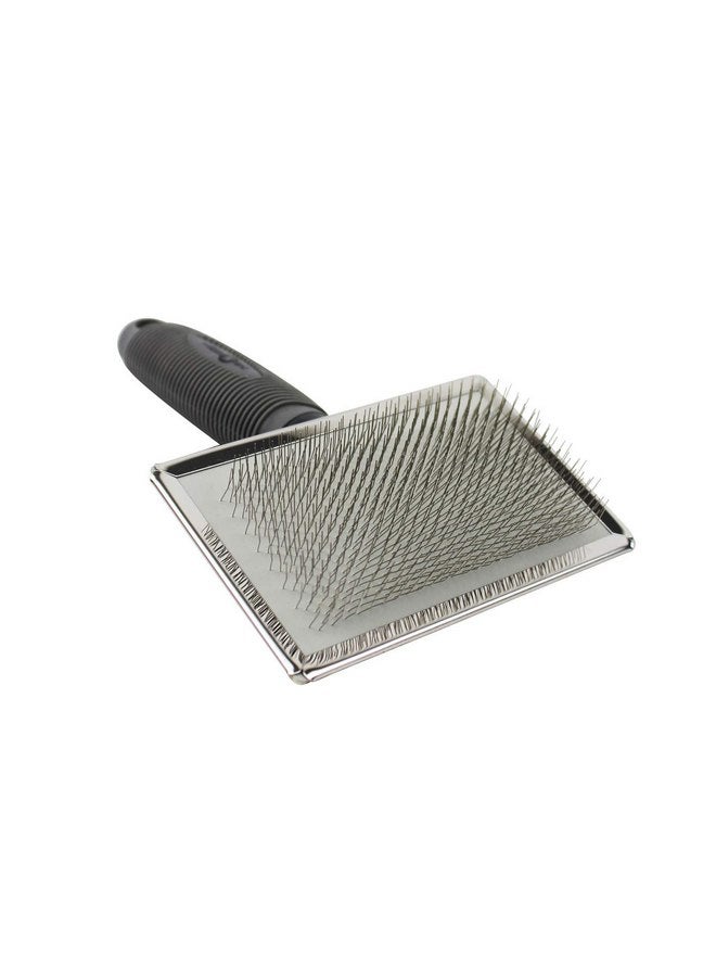Suptmax CuteNFuzzy Premium Pet Slicker Brush, Grey, Large - Image 4