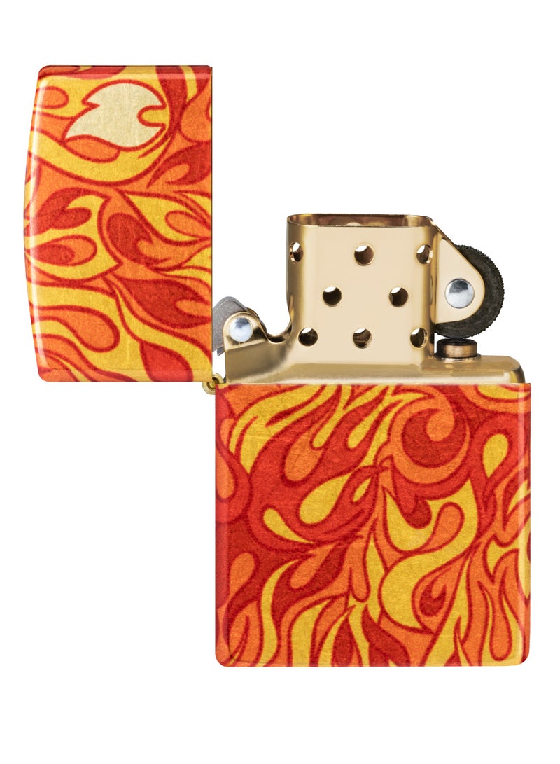 Zippo 48981 48458 ولاعة زيبّو بتصميم النار 540 فيوجن مقاومة للرياح - Image 4