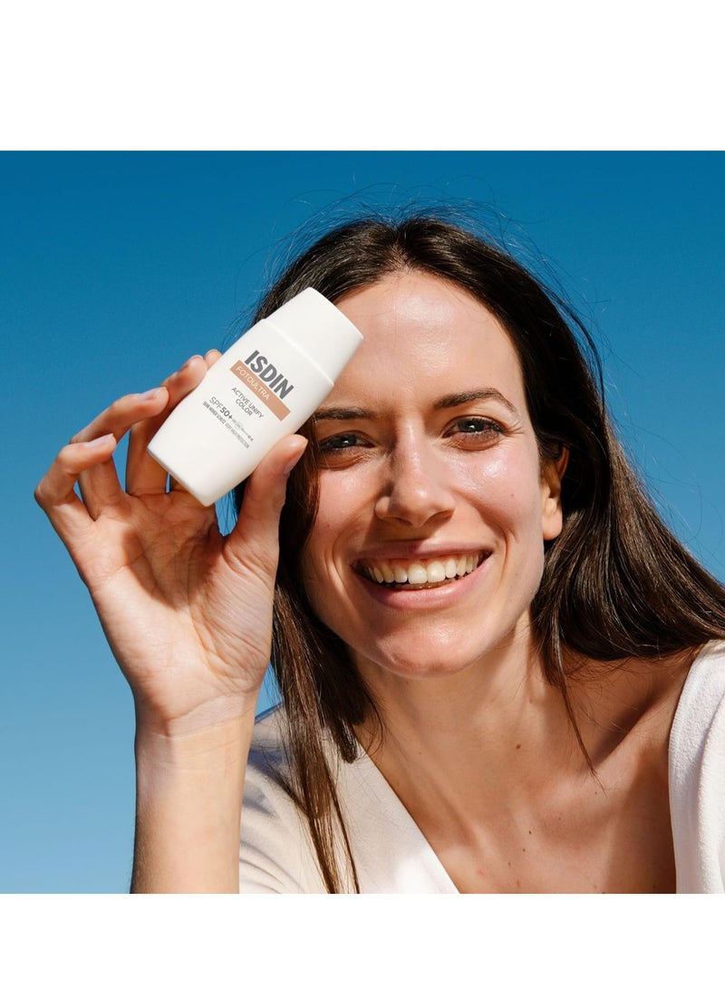 إيسدن كريم الوقاية من أشعة الشمس للوجه Spf 50 50ml يفتح ويوحد لون البشرة - Image 2