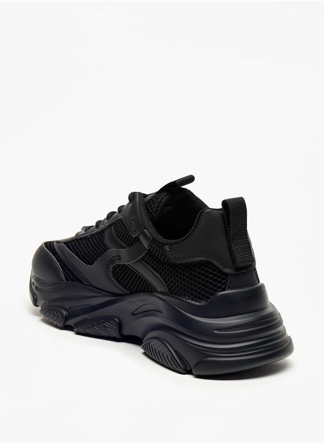 Celeste Women's Monotone Low Ankle Sneakers with Lace-Up Closure  - Image 2