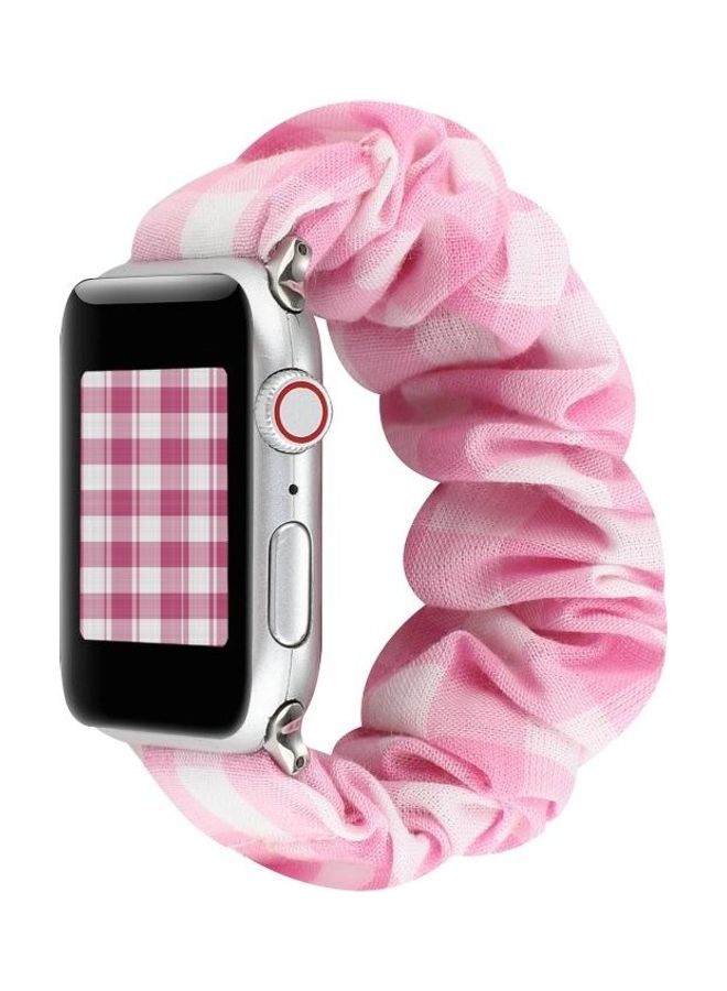HuHa Replacement Watchband for Apple Watch Series 7/6/5/4/3/2/1/SE 38/40/41mm Pink - Image 4