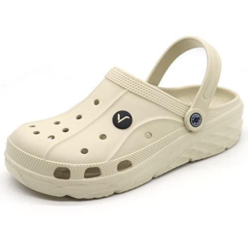 SVAAR Men's Beige Clogs - 8 UK - Image 1