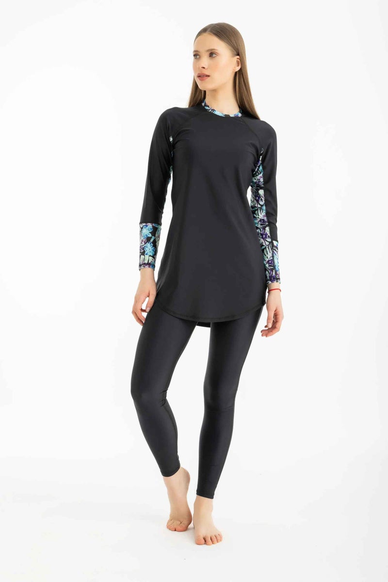 Libra Sport Ocean Sense Swimsuit - Meta Floral - Image 1