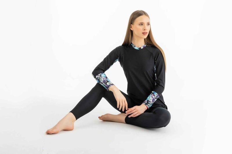 Libra Sport Ocean Sense Swimsuit - Meta Floral - Image 4