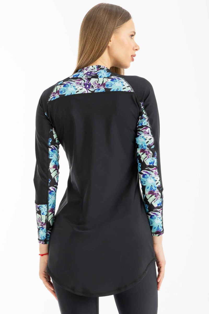 Libra Sport Ocean Sense Swimsuit - Meta Floral - Image 3