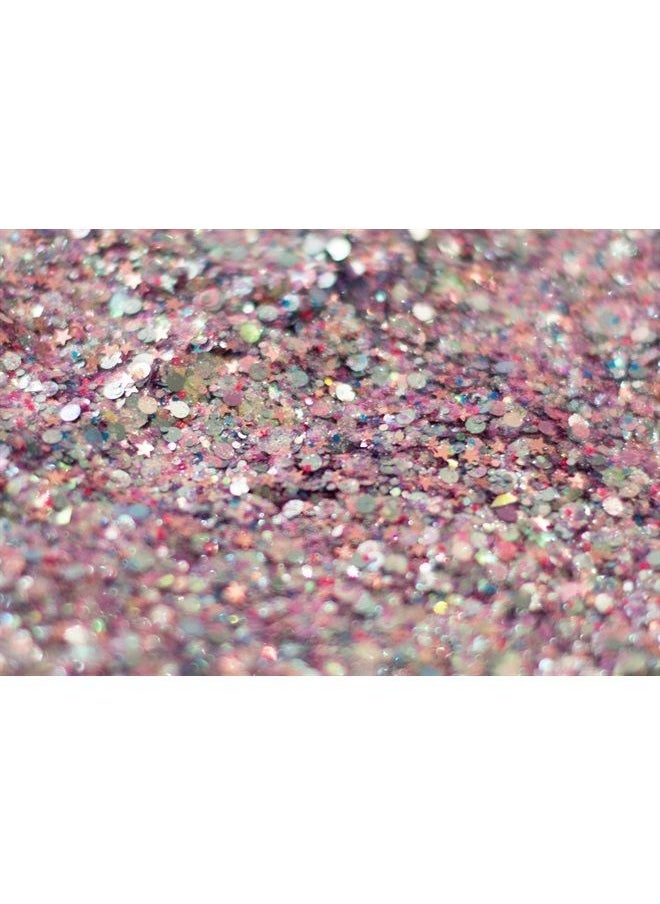 KARIZMA - Unicorn Glitter. 10g Chunky Face Glitter, Hair Glitter, Eye Glitter and Body Glitter for Women. Rave Glitter, Festival Accessories, Cosmetic Glitter Makeup. Loose Glitter Set - Image 1