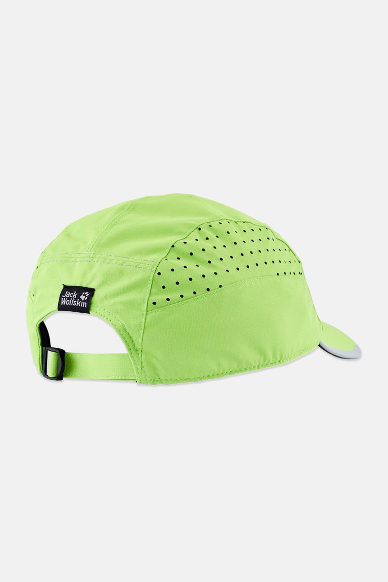 Jack Wolfskin Men Brand Logo Cap, Lime Green - Image 2