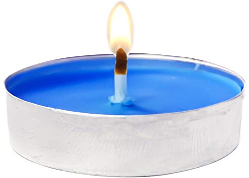 OUO Tea Lights - 50 Pack Smokeless, Dripless & Long Lasting Mini Tealight Candles for Mood, Dinners, Parties, Home Decoration, Wedding, Crafts (Red) - Image 3