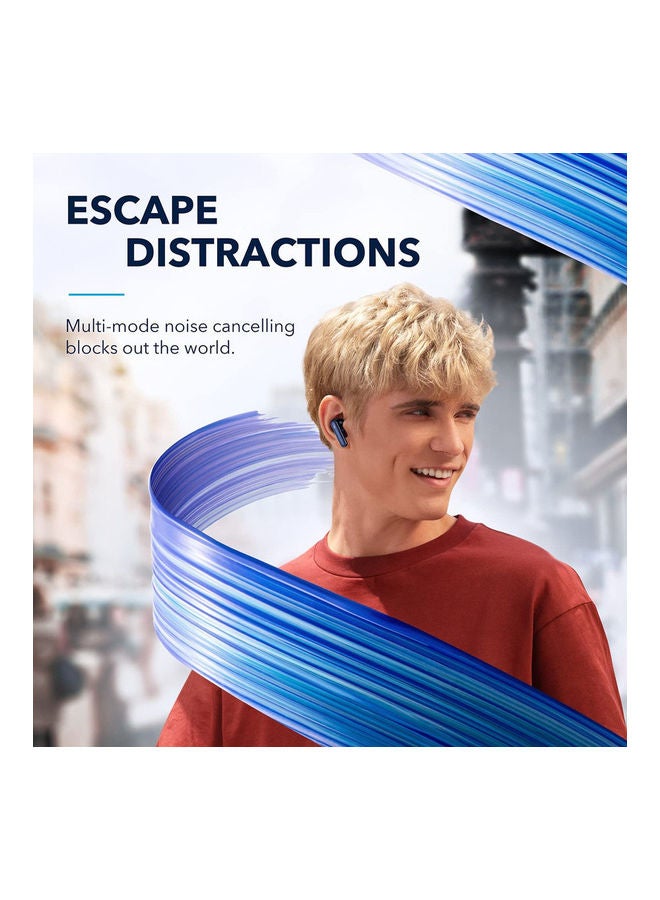 Soundcore By Anker R50i True Wireless Earbuds 10mm Drivers with Big Bass, Bluetooth 5.3, 30H Playtime, IPX5-Water Resistant, AI Clear Calls with 2 Mics, 22 Preset EQs via App Blue - Image 5