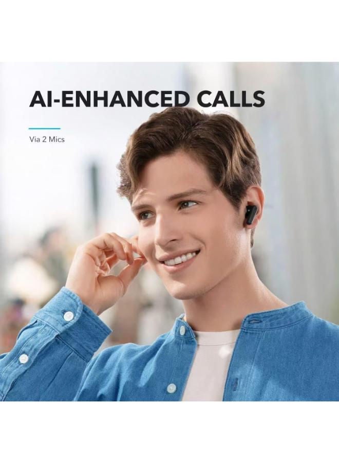 Soundcore By Anker R50i True Wireless Earbuds 10mm Drivers with Big Bass, Bluetooth 5.3, 30H Playtime, IPX5-Water Resistant, AI Clear Calls with 2 Mics, 22 Preset EQs via App Blue - Image 4