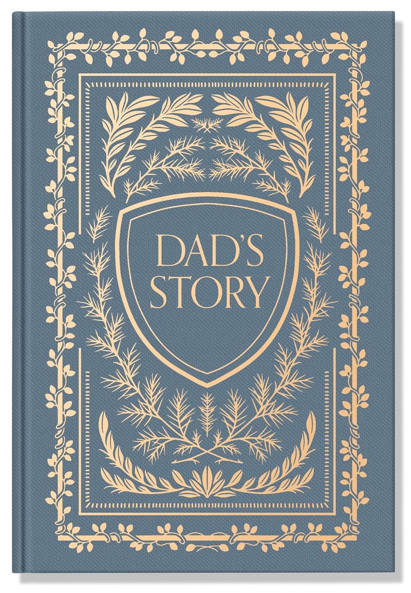 Dad's Story Journal (Linen Hardcover): A Memory and Keepsake Journal for My Family (Heirloom Story Books and Guided Journals) Hardcover by Korie Herold - September 13, 2022 - Image 1