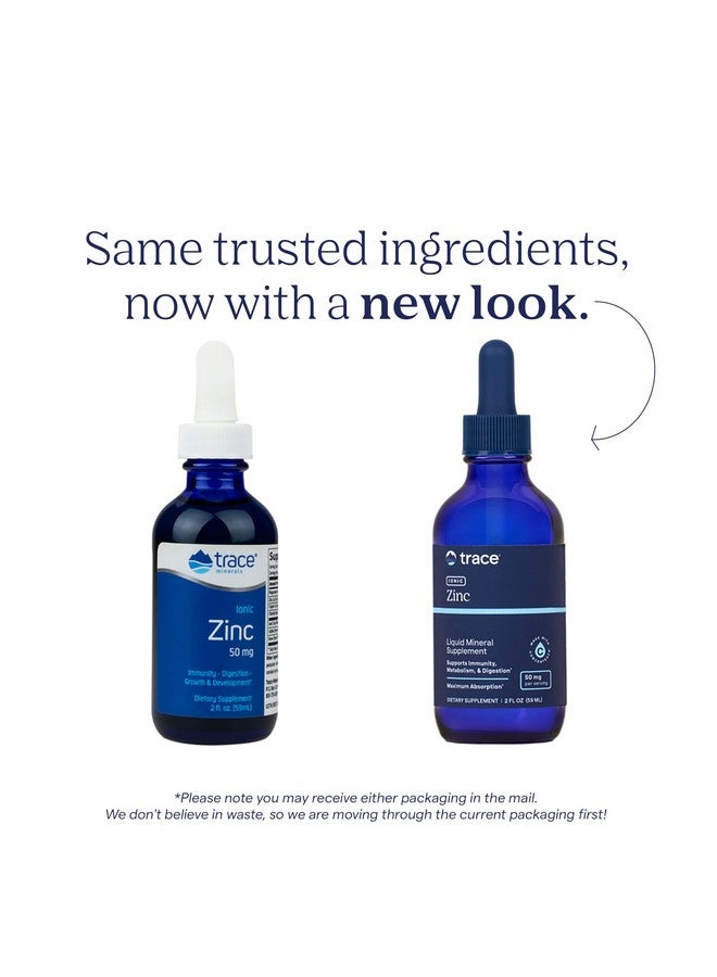 Trace Minerals Ionic Zinc 50 mg - Dietary Supplement with Zinc, Magnesium & Chloride - Support Healthy Digestion & Immune Function - ZInc for Skin & Brain Health - 2 fl oz (About 48 Servings) - Image 3