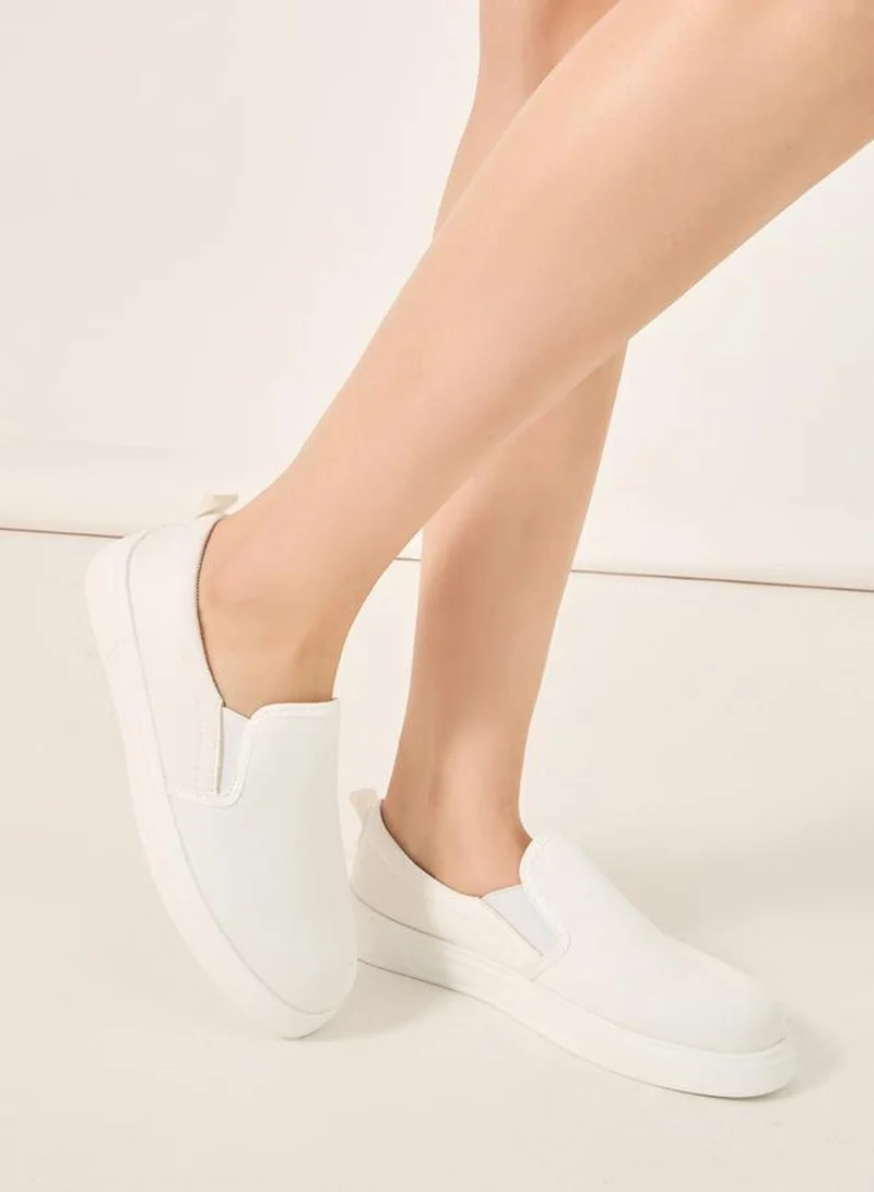 Take Two Styli Solid Canvas Casual Shoes