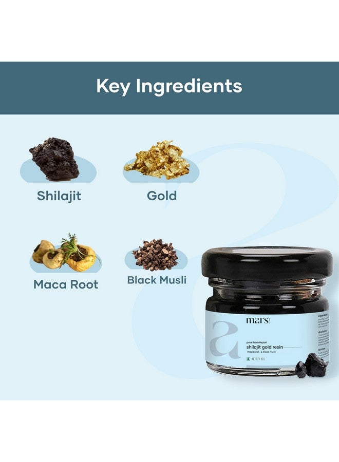 mars by GHC mars by GHC Pure Himalayan Shilajit Gold (Resin) Powered with - 20g - Pack of 1 | Pure Organic Shilajit Resin sourced from Himalayas  - Image 5