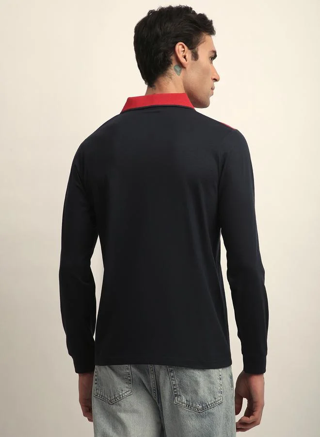 Difference of Opinion Men Color Block Regular Fit Polo