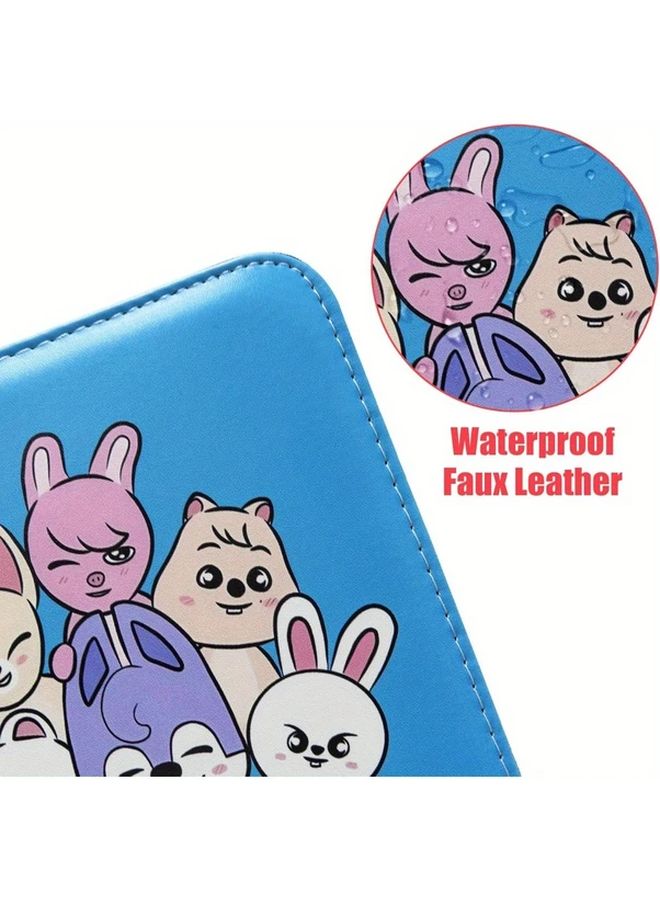 Kpop Photocard Binder Album 4 Pocket With 50 Sleeves Holds Up To 400 Cards Style S K - Image 2